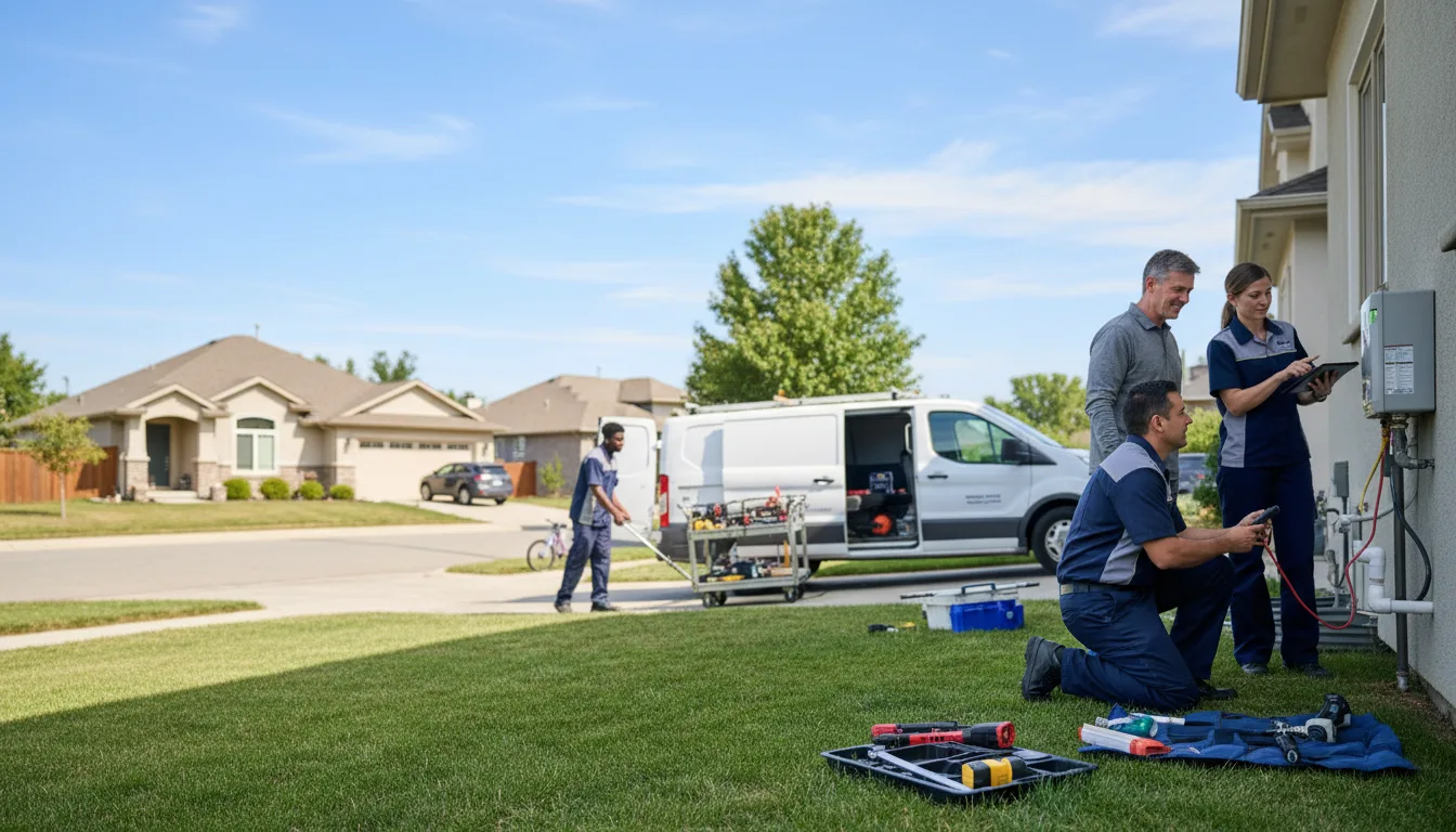 Tankless water heater service in Hastings, IA